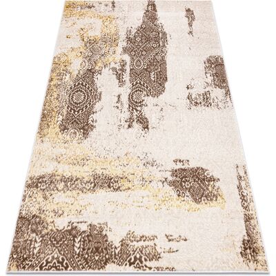 Dywany Łuszczów Tappeto moderno MEFE 8731 Rosette - beige / gold - 140x190 cm - Tappeto Dywany Łuszczów Tappeto moderno MEFE 8731 Rosette - beige / gold - 140x190 cm - Tappeto