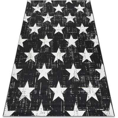 RugsX Tappeto di sisal nero 200x290cm - Tappeto RugsX Tappeto di sisal nero 200x290cm - Tappeto
