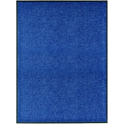 DÉCOSHOP26 Zerbino Lavabile 90 X 120 Cm Blu Poliammide Pvc Antiscivolo Dec040604 DÉCOSHOP26 Zerbino Lavabile 90 X 120 Cm Blu Poliammide Pvc Antiscivolo Dec040604