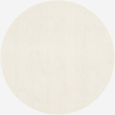 SANS MARQUE Tappeto Antiscivolo Tinta Unita Da Salotto Elegance Tondo Cre101 SANS MARQUE Tappeto Antiscivolo Tinta Unita Da Salotto Elegance Tondo Cre101