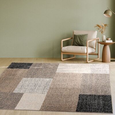 Tappeto PACO HOME Mondial 105 - Marrone, 160x230cm Tappeto PACO HOME Mondial 105 - Marrone, 160x230cm