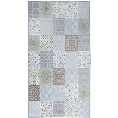 Tappeto Patchwork Multicolore Beliani 80x150cm Tappeto Patchwork Multicolore Beliani 80x150cm