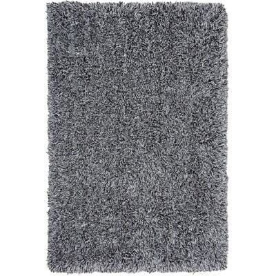 Tappeto shaggy bianco e nero Beliani 140x200cm - Tappeto Tappeto shaggy bianco e nero Beliani 140x200cm - Tappeto