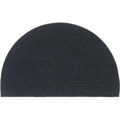 HELLOSHOP26 Zerbino Semicircolare 50 X 80 Cm Facile Da Pulire Antiscivolo Esterno Ingresso In Fibra Di Cocco Grigio Scuro 020046171 HELLOSHOP26 Zerbino Semicircolare 50 X 80 Cm Facile Da Pulire Antiscivolo Esterno Ingresso In Fibra Di Cocco Grigio Scuro 020046171
