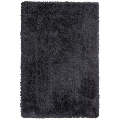 BELIANI Tappeto Pelo Lungo 140 X 200 Cm Nero Cide BELIANI Tappeto Pelo Lungo 140 X 200 Cm Nero Cide
