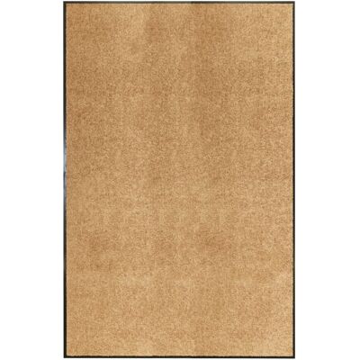 DÉCOSHOP26 Zerbino Lavabile 120 X 180 Cm Antiscivolo In Pvc E Poliammide Crema Dec040606 DÉCOSHOP26 Zerbino Lavabile 120 X 180 Cm Antiscivolo In Pvc E Poliammide Crema Dec040606