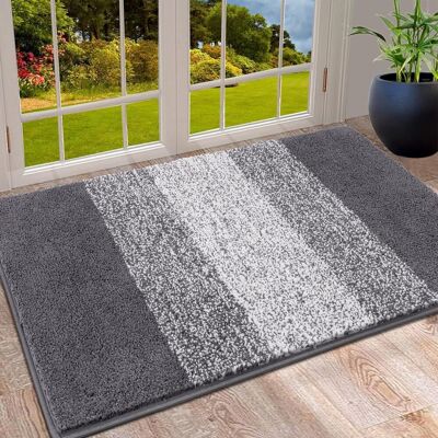 OEM Zerbino, Zerbino Per Interni, Zerbino Per Esterni, Zerbino Antiscivolo, Zerbino Assorbente, Tappeto D'Ingresso (grigio, 50 X 80 Cm) OEM Zerbino, Zerbino Per Interni, Zerbino Per Esterni, Zerbino Antiscivolo, Zerbino Assorbente, Tappeto D'Ingresso (grigio, 50 X 80 Cm)