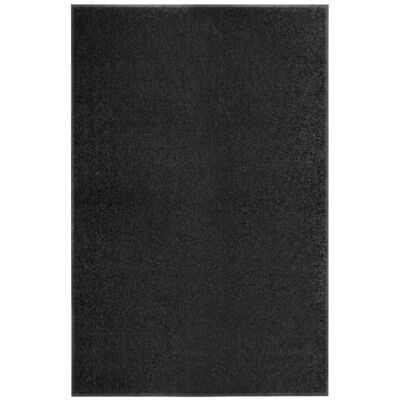 DÉCOSHOP26 Zerbino D'Ingresso Con Retro Antiscivolo 120 X 180 Cm Pvc E Poliammide Nero Dec040624 DÉCOSHOP26 Zerbino D'Ingresso Con Retro Antiscivolo 120 X 180 Cm Pvc E Poliammide Nero Dec040624