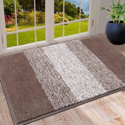 OEM Zerbino, Zerbino Per Interni, Zerbino Per Esterni, Zerbino Antiscivolo, Zerbino Assorbente, Tappeto D'Ingresso (marrone, 50 X 80 Cm) OEM Zerbino, Zerbino Per Interni, Zerbino Per Esterni, Zerbino Antiscivolo, Zerbino Assorbente, Tappeto D'Ingresso (marrone, 50 X 80 Cm)
