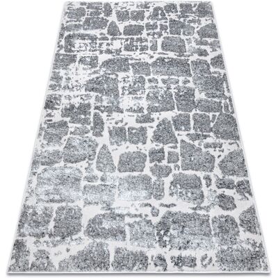 Tappeto MEFE Grigio Scuro - Moderno 140x190cm - Elegante Tappeto MEFE Grigio Scuro - Moderno 140x190cm - Elegante