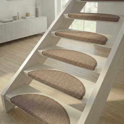 VIVOL Tappetino Per Scale Lines Beige - 20x56 Cm VIVOL Tappetino Per Scale Lines Beige - 20x56 Cm