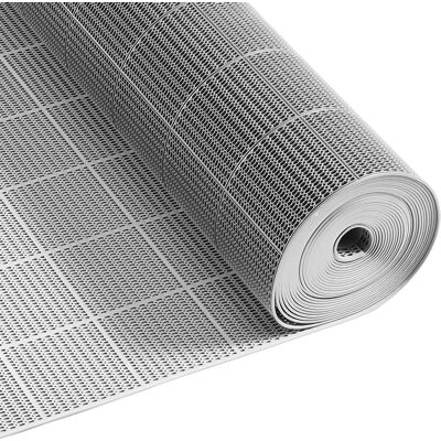 VEVOR Tappeto Antiscivolo Drenante 90 X 1500 Cm Tappeto A Griglia Per Spazi Umidi Piscina Pavimentazione Ristorante Terrazza, Rotolo Di Tappetino Grigliato Per Aree Umide Drenante Antifatica, Grigio VEVOR Tappeto Antiscivolo Drenante 90 X 1500 Cm Tappeto A Griglia Per Spazi Umidi Piscina Pavimentazione Ristorante Terrazza, Rotolo Di Tappetino Grigliato Per Aree Umide Drenante Antifatica, Grigio
