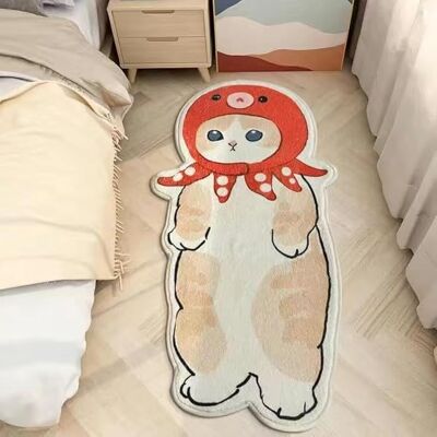 OEM Tappeto Per Camera Da Letto 1,3' X 3,9', Lavabile, Forma Irregolare, Motivo Gatto, Tappeto Con Motivo Carino, Tappeto Divertente Per Bambini, Decorazione Per Camera Da Letto, Design Gatto E Cane, Zerb OEM Tappeto Per Camera Da Letto 1,3' X 3,9', Lavabile, Forma Irregolare, Motivo Gatto, Tappeto Con Motivo Carino, Tappeto Divertente Per Bambini, Decorazione Per Camera Da Letto, Design Gatto E Cane, Zerb