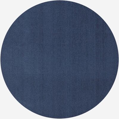 SANS MARQUE Tappeto Antiscivolo Tinta Unita Da Salotto Elegance Tondo Blu101 SANS MARQUE Tappeto Antiscivolo Tinta Unita Da Salotto Elegance Tondo Blu101