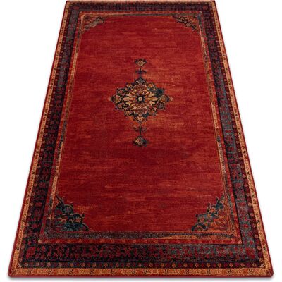 Tappeto di Lana POLONIA Samarkand - Stile Vintage, 300x400 cm, Rosso Rubino Tappeto di Lana POLONIA Samarkand - Stile Vintage, 300x400 cm, Rosso Rubino