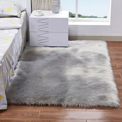 OEM Tappeto Per Camera Da Letto, Soggiorno, Comodino, Per Uso Domestico, Morbido Tappeto In Pelliccia Sintetica, 6090 Cm (grigio) OEM Tappeto Per Camera Da Letto, Soggiorno, Comodino, Per Uso Domestico, Morbido Tappeto In Pelliccia Sintetica, 6090 Cm (grigio)