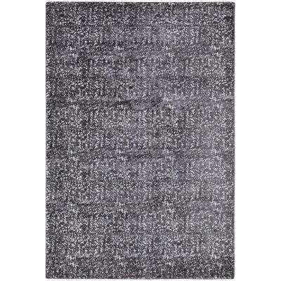 Tappeto in viscosa Beliani grigio argento 160x230cm - Tappeto Tappeto in viscosa Beliani grigio argento 160x230cm - Tappeto