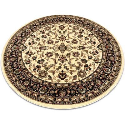 RUGSX Tappeto Royal Adr Cerchio Disegno 1745 Caramello Beige Rotondo 150 Cm RUGSX Tappeto Royal Adr Cerchio Disegno 1745 Caramello Beige Rotondo 150 Cm