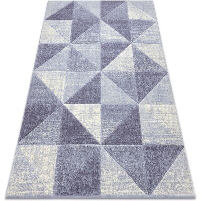 Dywany Łuszczów Tappeto FEEL Triangoli beige/violet - Tappeto Dywany Łuszczów Tappeto FEEL Triangoli beige/violet - Tappeto
