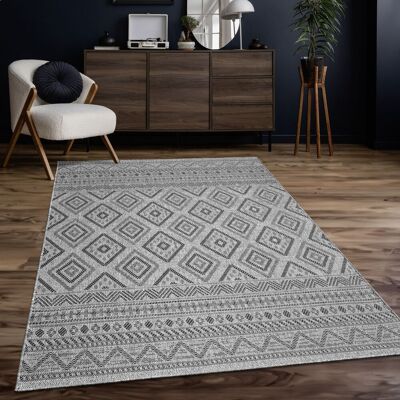 PACO HOME Vermont 184 - Motivo a Rombi - Tappeto 240x340cm PACO HOME Vermont 184 - Motivo a Rombi - Tappeto 240x340cm