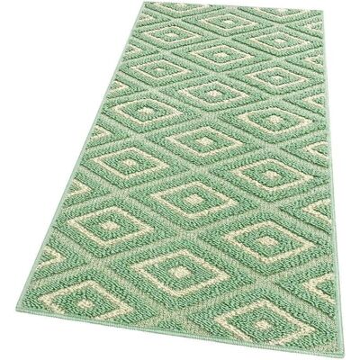Emmevi - Tappeto Casa Cucina Rombi 3D - Verde - Rug Emmevi - Tappeto Casa Cucina Rombi 3D - Verde - Rug