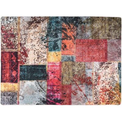 Tappeto vidaXL Patchwork Multicolore 120x180 cm - Tappeto Tappeto vidaXL Patchwork Multicolore 120x180 cm - Tappeto
