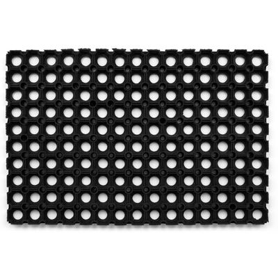 RUGSX Zerbino Gommato Forato Black 60x80 Cm RUGSX Zerbino Gommato Forato Black 60x80 Cm