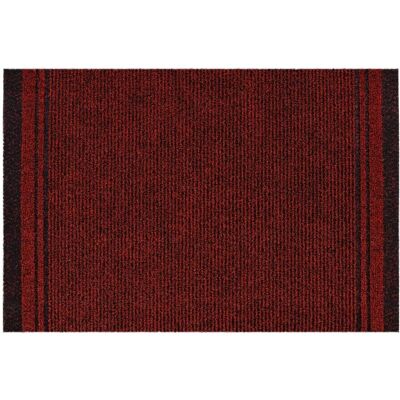 RUGSX Zerbino Malaga Rosso 3066 Red 66x240 Cm RUGSX Zerbino Malaga Rosso 3066 Red 66x240 Cm