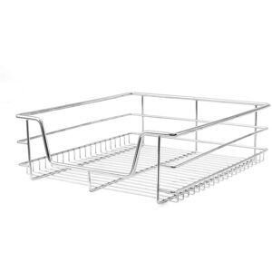 Monster Cable Cestelli Estraibili In Acciaio Per Cucina Cassetti Organizzazione Credenza Cesto In Acciaio Con Telaio E Binari Per Dispensa Organizza Unità 60 Cm Con Viti Gratis - 5 Cesti Monster Cable Cestelli Estraibili In Acciaio Per Cucina Cassetti Organizzazione Credenza Cesto In Acciaio Con Telaio E Binari Per Dispensa Organizza Unità 60 Cm Con Viti Gratis - 5 Cesti