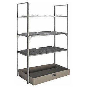 CEMO Scaffale Per Fusti E Taniche Piccole Con Vasca Di - CEMO Scaffale Per Fusti E Taniche Piccole Con Vasca Di -
