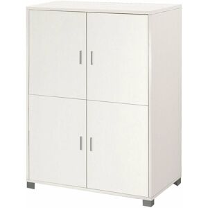 GIORDANOSHOP Mobile 4 Ante 107x162x41 Cm Bianco Fiammato GIORDANOSHOP Mobile 4 Ante 107x162x41 Cm Bianco Fiammato