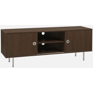 SWEEEK Mobile Tv Vintage In Legno E Acciaio Inossidabile A 2 Ante, 140cm SWEEEK Mobile Tv Vintage In Legno E Acciaio Inossidabile A 2 Ante, 140cm