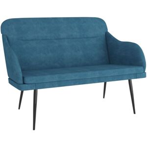 MAISONCHIC Modello 22305 Panca Blu in Velluto - Arredamento MAISONCHIC Modello 22305 Panca Blu in Velluto - Arredamento