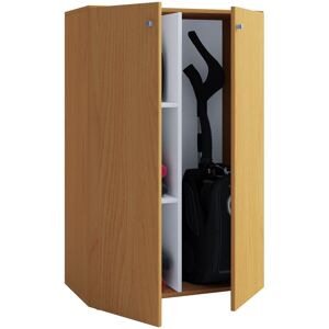 EBUY24 Armadio Scopa In Legno Vcm 4 Scomparti Armadio Per La Casa Dimensioni: L. 70 X A. 111 X T. 38 Cm 2 Porte Rotanti – Lona L (faggio) EBUY24 Armadio Scopa In Legno Vcm 4 Scomparti Armadio Per La Casa Dimensioni: L. 70 X A. 111 X T. 38 Cm 2 Porte Rotanti – Lona L (faggio)