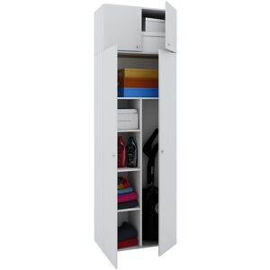 EBUY24 Armadio Di Pulizia Dell'armadio Della Scopa Di Legno Vandol 70x218x40 - Vcm EBUY24 Armadio Di Pulizia Dell'armadio Della Scopa Di Legno Vandol 70x218x40 - Vcm