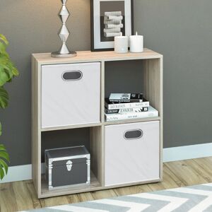Vicco Scaffale Tetra, Sonoma, 72.6 X 72 Cm, Vicco Scaffale Tetra, Sonoma, 72.6 X 72 Cm,