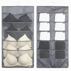 TRADE SHOP TRAESIO - Cleafe - Porta Oggetti Organizer A Sospensione Con 5-10 Tasche In Tessuto 40 X 78cm 69731 - TRADE SHOP TRAESIO - Cleafe - Porta Oggetti Organizer A Sospensione Con 5-10 Tasche In Tessuto 40 X 78cm 69731 -