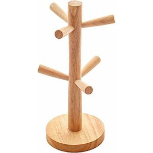 TEHTUY Porta Tazze In Legno - Porta Tazze Da Tavolo In Legno - Scaffale Portaoggetti - Forniture Da Cucina Per Tè E Caffè - Ganci (6 Tazze) TEHTUY Porta Tazze In Legno - Porta Tazze Da Tavolo In Legno - Scaffale Portaoggetti - Forniture Da Cucina Per Tè E Caffè - Ganci (6 Tazze)