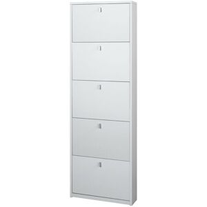 SARMOG - Armadio scarpiera slim con 5 ripiani a ribalta. SARMOG - Armadio scarpiera slim con 5 ripiani a ribalta.