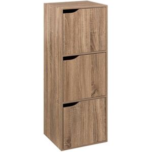5FIVE SIMPLY SMART Mix N Modul Effetto Rovere Naturale 3 Ripiani Con Ante - 5five 5FIVE SIMPLY SMART Mix N Modul Effetto Rovere Naturale 3 Ripiani Con Ante - 5five