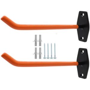 TORMATOR Set Di 2 Supporti Per Pneumatici Con Inchiostro, Per Scaffale Portaoggetti A Parete, Ganci Da Garage Grandi Da 26 Cm Per Organizzare Garage, Pneumatici, Scale E Altro. TORMATOR Set Di 2 Supporti Per Pneumatici Con Inchiostro, Per Scaffale Portaoggetti A Parete, Ganci Da Garage Grandi Da 26 Cm Per Organizzare Garage, Pneumatici, Scale E Altro.