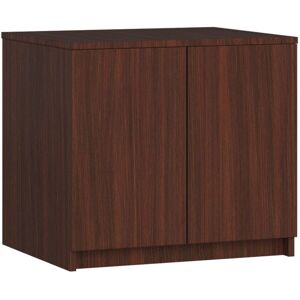 AKORD - Sopralzo Per Armadio S60 Wengé 60 Cm 2 Ante 60x51x55 Cm AKORD - Sopralzo Per Armadio S60 Wengé 60 Cm 2 Ante 60x51x55 Cm