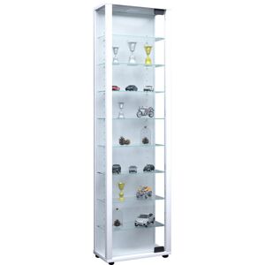 EBUY24 - Vetrina In Vetro Vcm In Piedi Vetrina Vetrata Con Vetro Di Sicurezza Esg Dimensioni Ca. A. 115 X L. 33 X P. 18 Cm Vetro Armadio In Piedi Moderno E Salvaspazio Vetrina In Vetro – Edana Maxi (bianc EBUY24 - Vetrina In Vetro Vcm In Piedi Vetrina Vetrata Con Vetro Di Sicurezza Esg Dimensioni Ca. A. 115 X L. 33 X P. 18 Cm Vetro Armadio In Piedi Moderno E Salvaspazio Vetrina In Vetro – Edana Maxi (bianc
