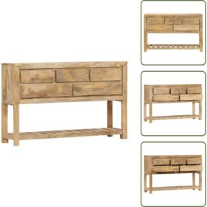 DEVENIRRICHE Credenza In Legno - Vidaxl Credenza 120x30x75 Cm Legno Massello Di Mango - DEVENIRRICHE Credenza In Legno - Vidaxl Credenza 120x30x75 Cm Legno Massello Di Mango -