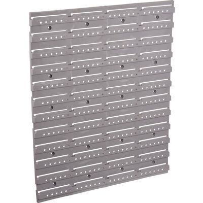 Allit 457090 Parete Porta Cassette Da Magazzino Nero 1 Pz. - Allit 457090 Parete Porta Cassette Da Magazzino Nero 1 Pz. -