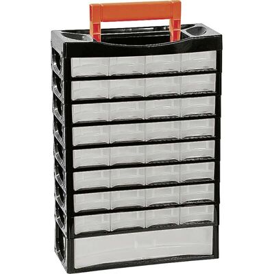 Alutec 66015 Valigetta Per Minuteria Scomparti: 33 Contenuto 1 Pz. - Alutec 66015 Valigetta Per Minuteria Scomparti: 33 Contenuto 1 Pz. -