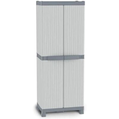 Armadio Resistente alle Intemperie Terry Wawe - Doppia Porta, 4 Ripiani Armadio Resistente alle Intemperie Terry Wawe - Doppia Porta, 4 Ripiani