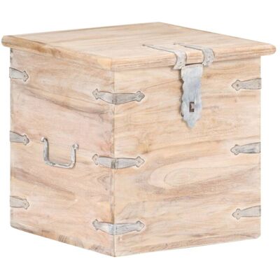 vidaXL Cassa in Legno Massello di Acacia 40x40x40 cm vidaXL Cassa in Legno Massello di Acacia 40x40x40 cm
