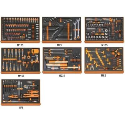 Beta 5988h/7m Assortimento Di Attrezzi Per Officina 333 Pz. - Beta 5988h/7m Assortimento Di Attrezzi Per Officina 333 Pz. -