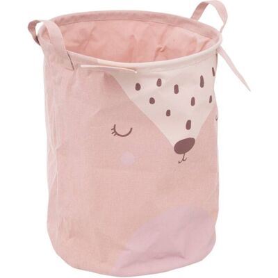 ATMOSPHERA - Borsa Portaoggetti In Cervo Rosa D32cm Créateur D'Intérieur ATMOSPHERA - Borsa Portaoggetti In Cervo Rosa D32cm Créateur D'Intérieur